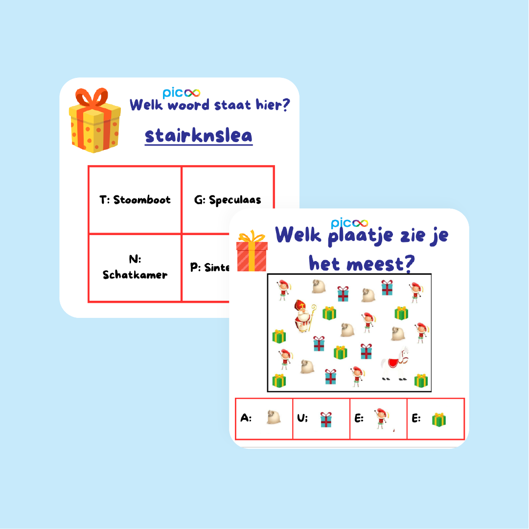 Sinterklaas renspel oplossing (spelen met vogelparadijs)